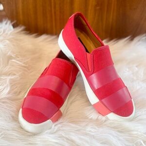 The Office of Angela Scott The Hammonds Pink Slip-On Sneaker